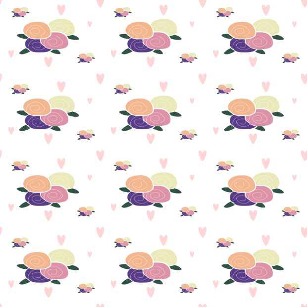 spiralrosewallpaper12by12